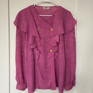 Vintage Valentino Miss V blouse